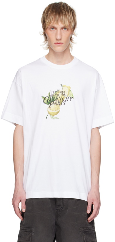 Photo: Givenchy White Lemons T-Shirt