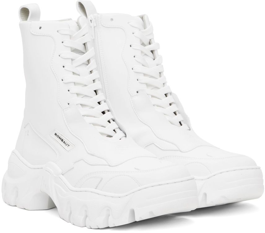 Rombaut White Boccaccio II Boot Sneakers