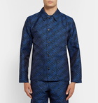 Blue Blue Japan - Satin-Jacquard Jacket - Men - Blue