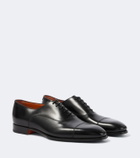 Santoni Leather Oxford shoes