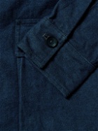 Sid Mashburn - Cotton-Flannel Overshirt - Blue