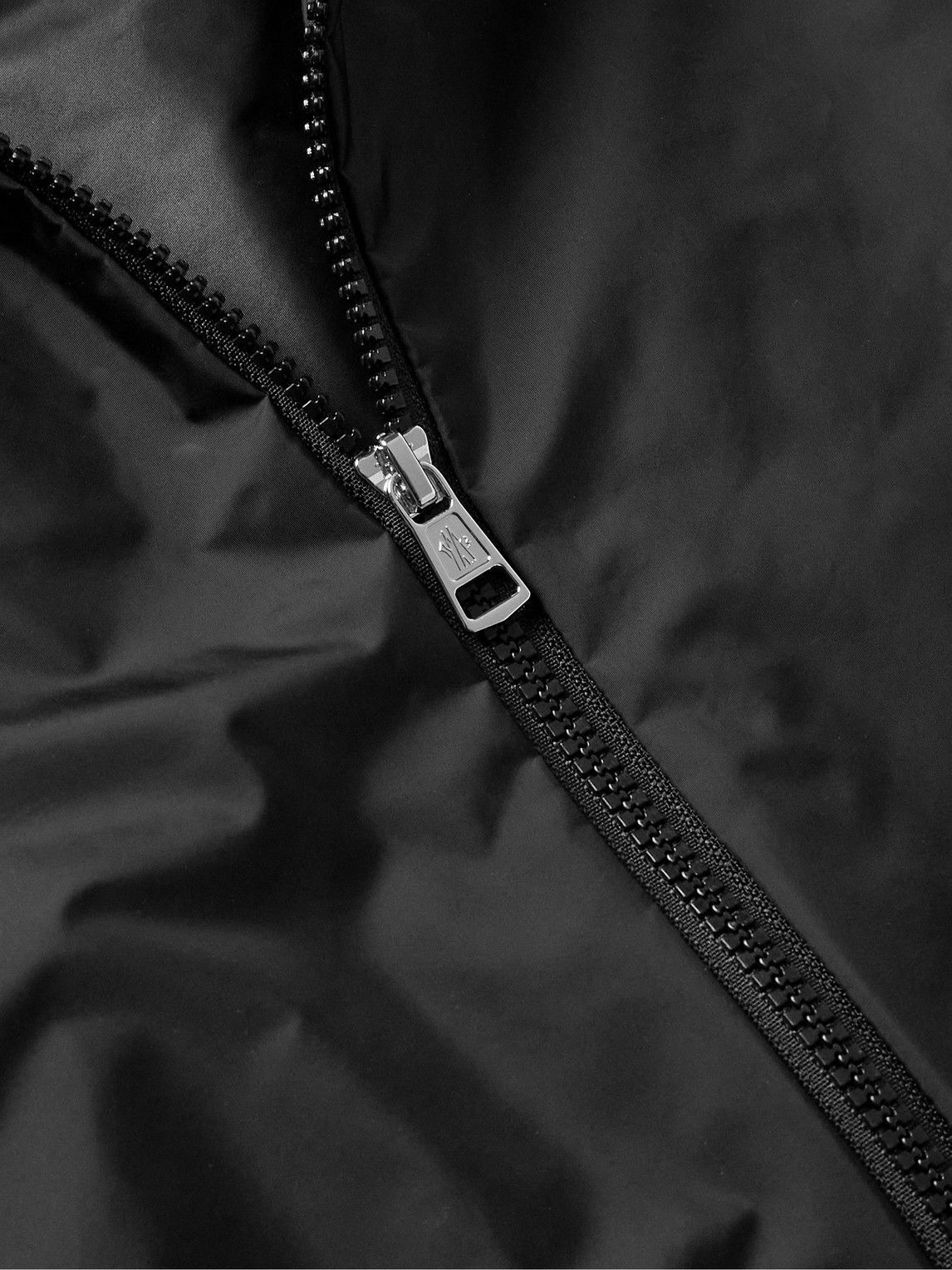 Moncler - Etiache Logo-Appliqued Shell Hooded Jacket - Black Moncler