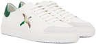 Axel Arigato SSENSE Exclusive White & Green Clean 90 Triple Bee Bird Sneakers