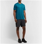 Salomon - XA Perforated Stretch-Jersey T-Shirt - Blue