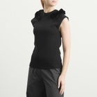 TOGA ARCHIVES Women's TOGA Double Face Jersey Sleeveless Top in Black