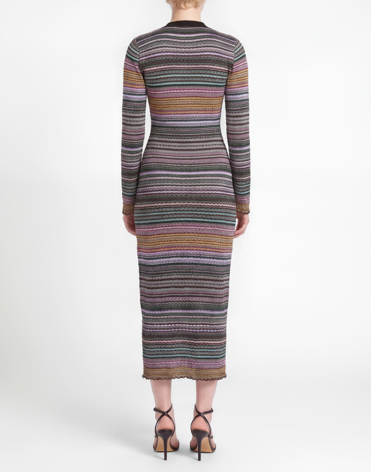 Missoni Womens Midi dress in Purple