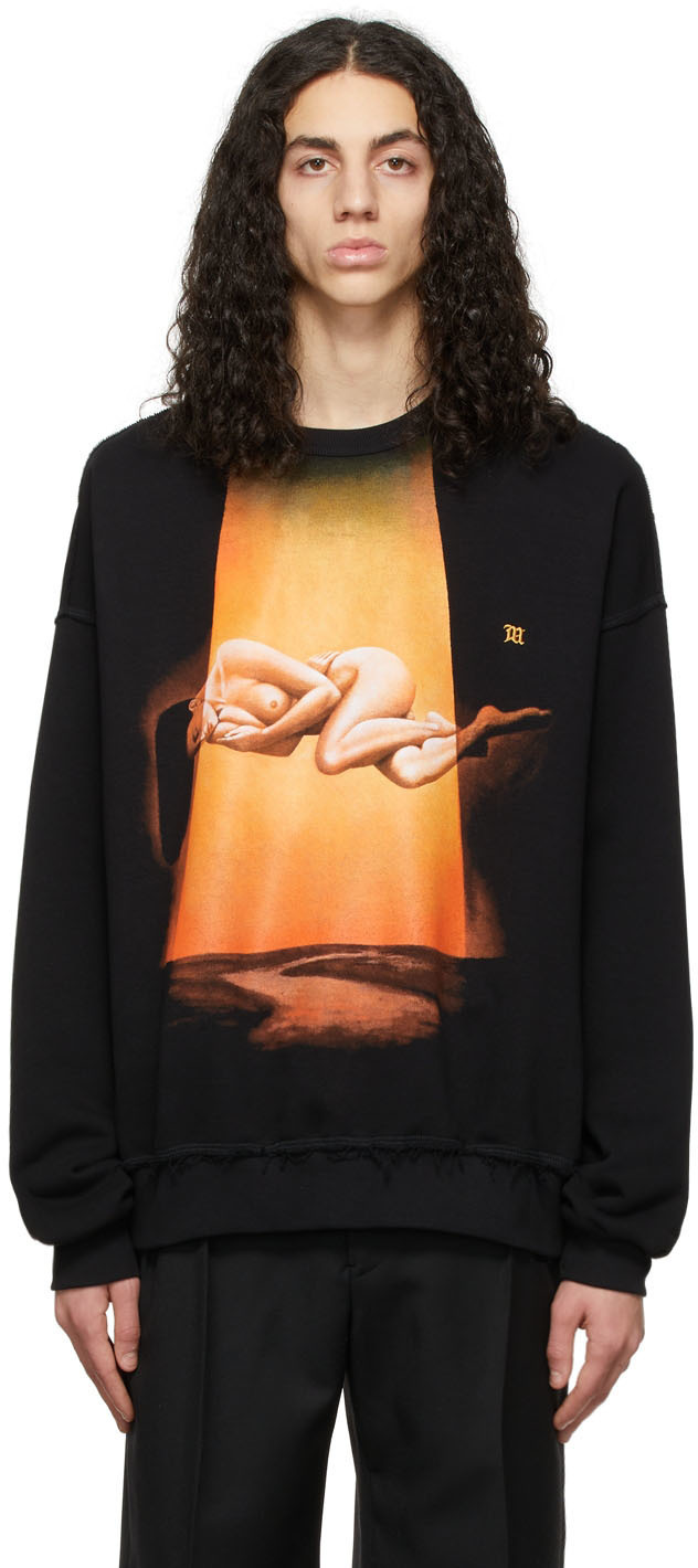 MISBHV Black 'The Origin Of Meaning II' Sweatshirt MISBHV