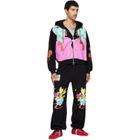 Chopova Lowena Black Double Woody Baby Zip Hoodie