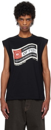 Kijun Black Flag Sleeveless Tank Top