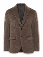 Caruso - Cotton-Blend Corduroy Suit Jacket - Brown