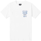 Edwin Men's Wrong Way Memorie T-Shirt in White