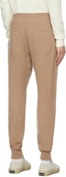 TOM FORD Beige Cashmere Seamless Lounge Pants