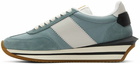 TOM FORD Blue James Low-Top Sneakers