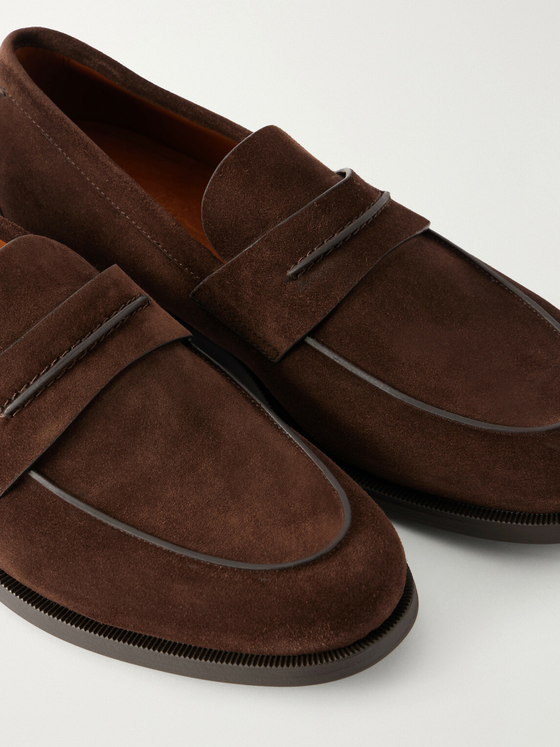 Zegna - Suede Loafers - Brown