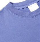 Some Ware - Oversized Logo-Print Organic Cotton-Jersey T-Shirt - Purple