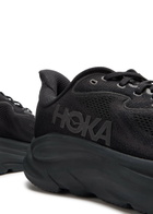 Hoka Clifton 10 Mesh-knit Sneakers Black