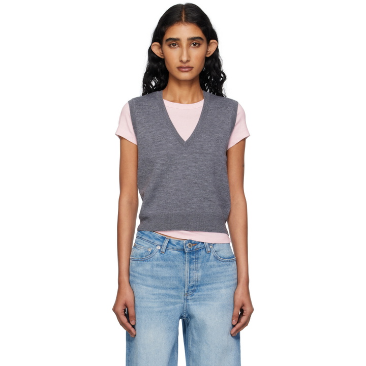 Photo: A.P.C. Gray Lise Vest