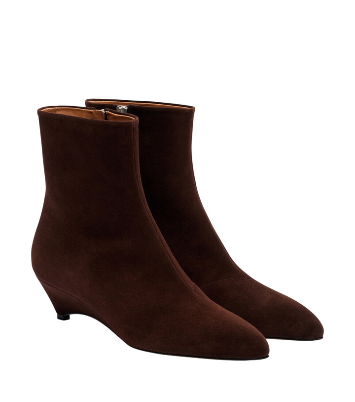 Photo: Jil Sander Suede ankle boots