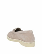 Hogan Womens Loafers in Beige