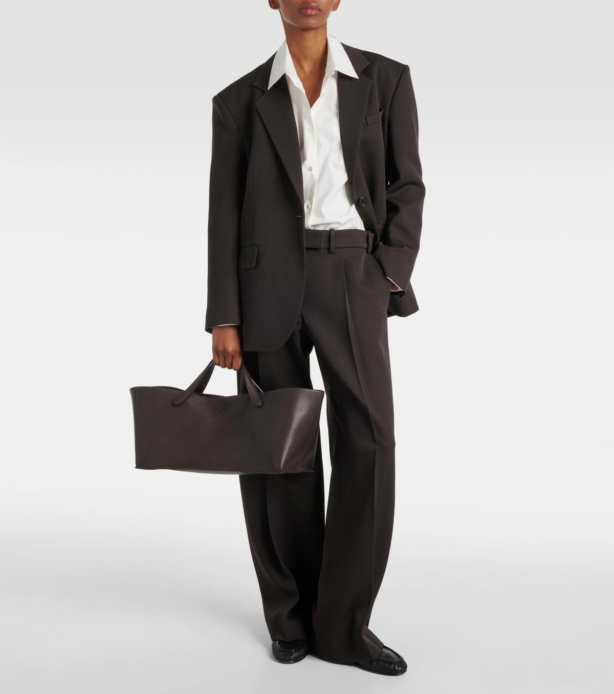 The Row Idaho Large leather tote bag The Row