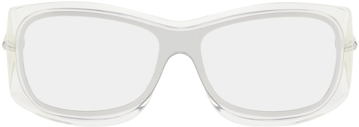 Photo: Givenchy Transparent Goggle Sunglasses