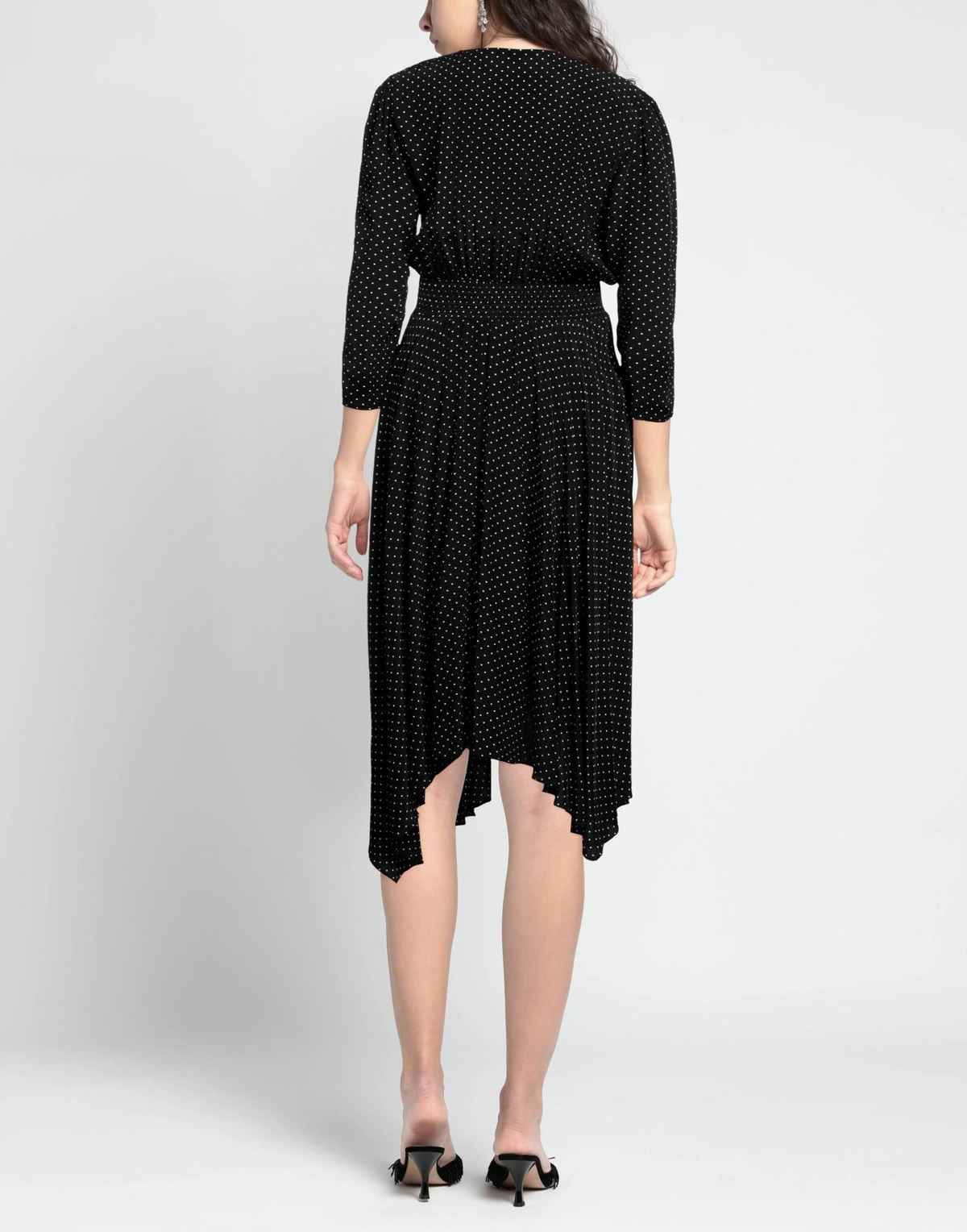 Maje Womens Midi dress in Black