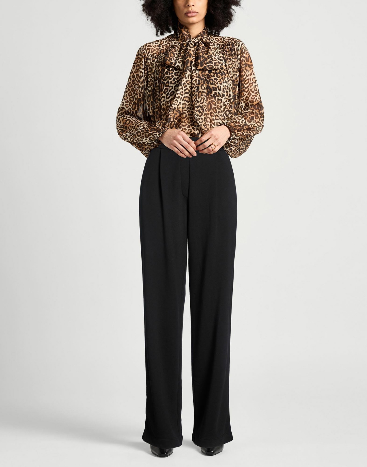 Dries Van Noten Womens Pants in Black