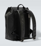 Burberry Burberry Check leather backpack