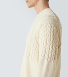 Dunhill Cable-knit cotton sweater