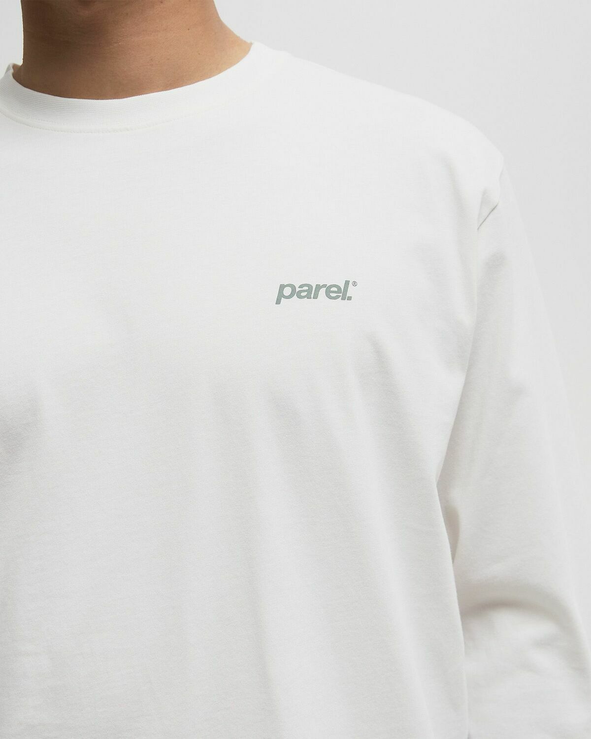 Parel studios BP LS White Mens Longsleefe