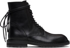 Ann Demeulemeester Black Danny Ankle Boots