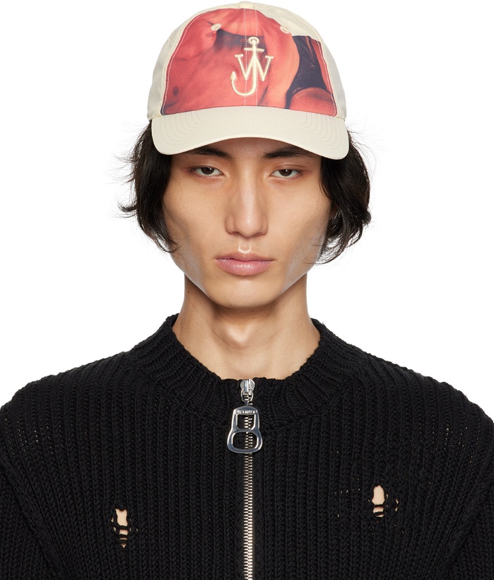 Photo: JW Anderson Off-White Printed Cap