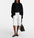 Toteme Leather ballet flats