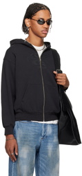 Still Kelly Black Printed-Graphic Hoodie