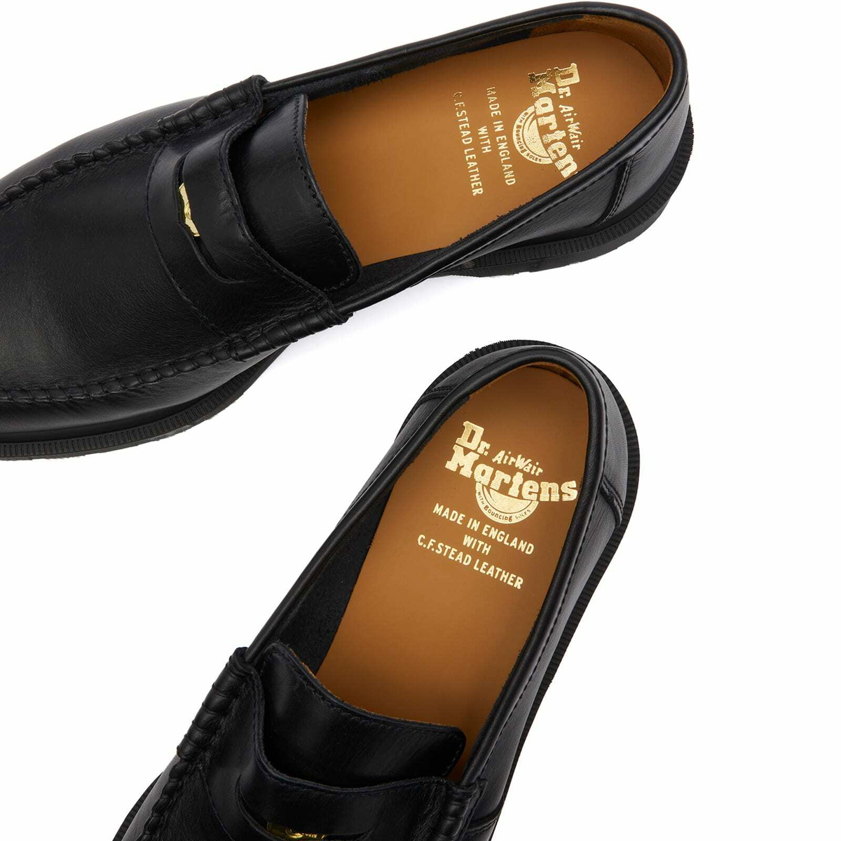 Dr Martens★PENTON BLACK SMOOTH★兼用 Penton Smooth Leather Loafers in Black | Dr. Martens