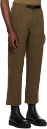 Goldwin Brown One Tuck Trousers