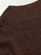 Yuri Yuri - Donegal Wool Sweater - Brown