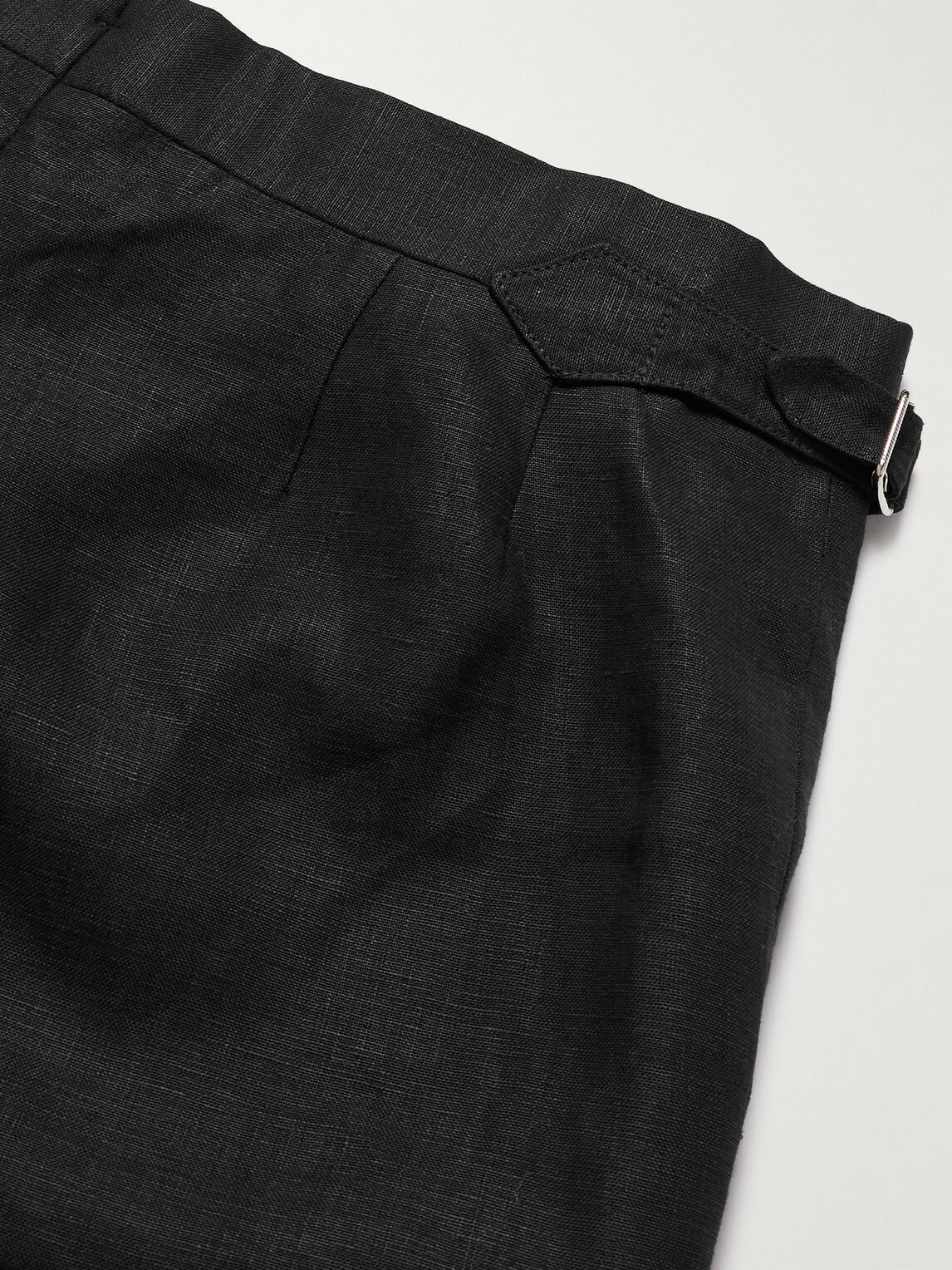 Husbands - Straight-Leg Virgin Wool Trousers - Black