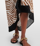 ViX Paula Hermanny Printed beach cover-up