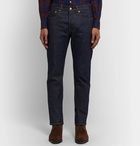 Sid Mashburn - Slim-Fit Selvedge Denim Jeans - Blue