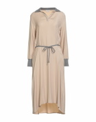 Peserico Womens Midi dress in Beige