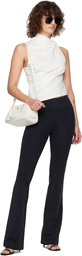 Courrèges White Friday Bowling Leather Bag