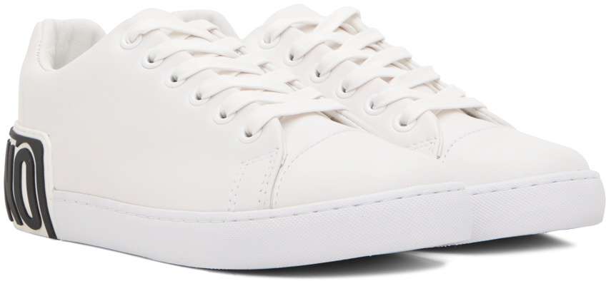 Moschino Sneakers With Logo in White