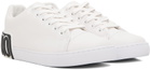 Moschino White Maxi Logo Sneakers