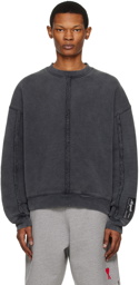 Axel Arigato Black Chopped Sweatshirt