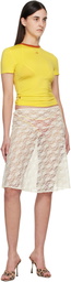 Miaou Yellow Mini T-shirt