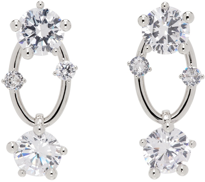 Photo: Panconesi Silver Diamanti Drop Earrings