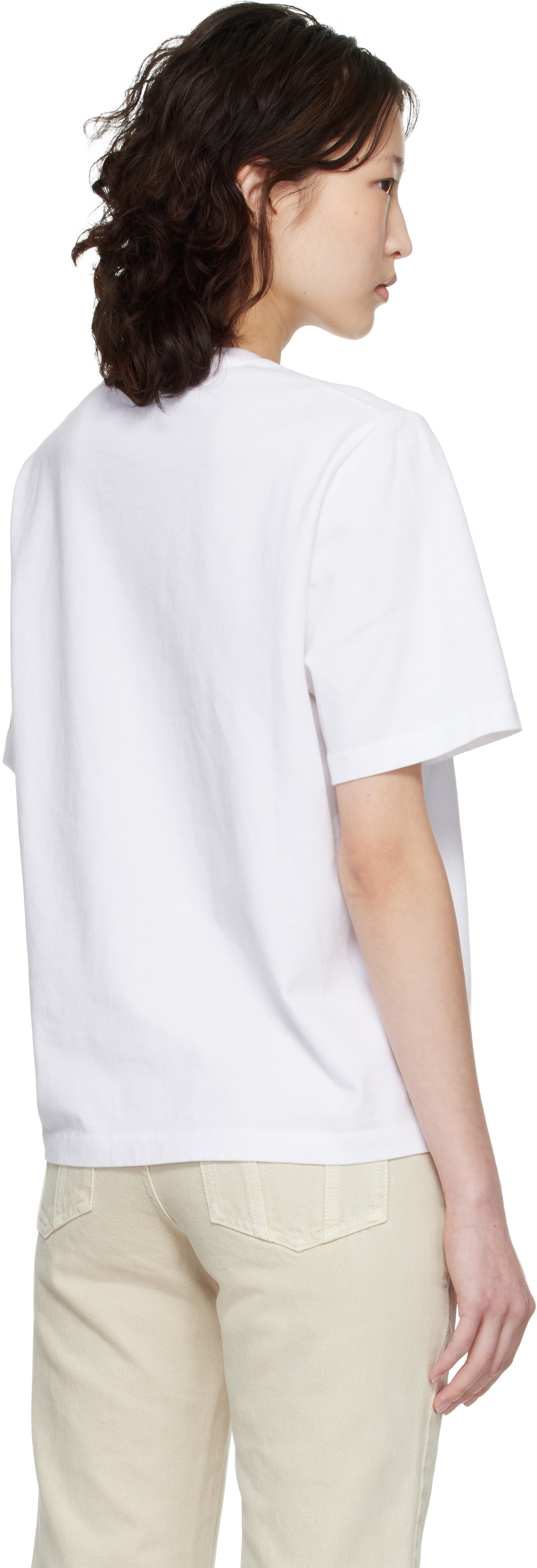 Maison Kitsuné White Baby Fox Comfort T-shirt