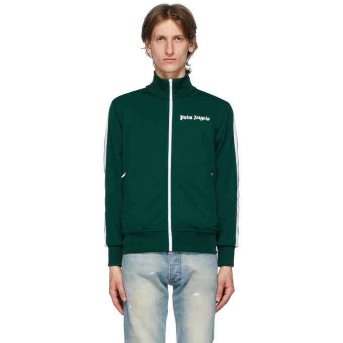 Photo: Palm Angels Green Classic Track Jacket