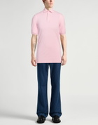 Fedeli Mens Polo shirt in Pink